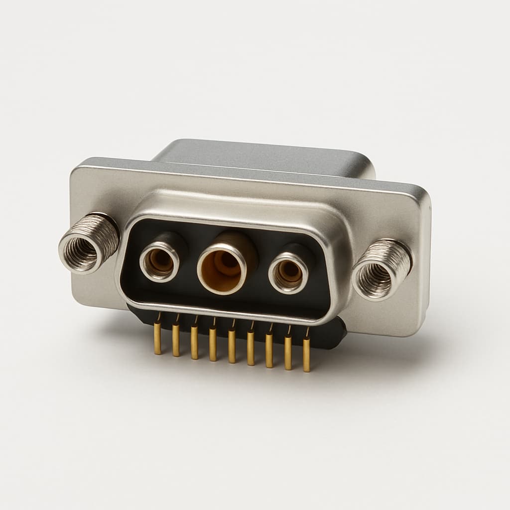 Molex / FCT 1731071301 (FM13W3P) ML SDR Plug 13W3 — illustrative AI-generated image