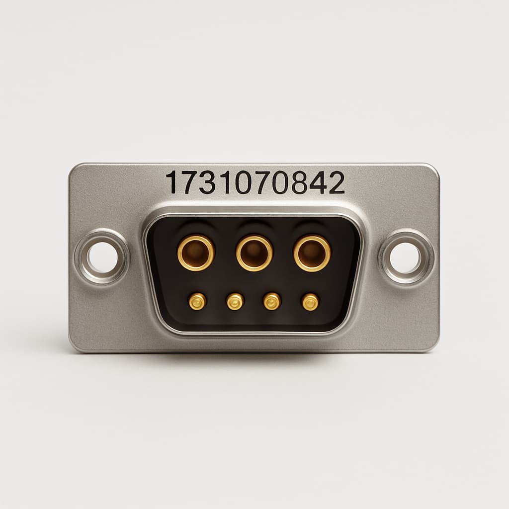 Molex / FCT 1731070842 (FM13W3P1-0982) — illustrative AI-generated image