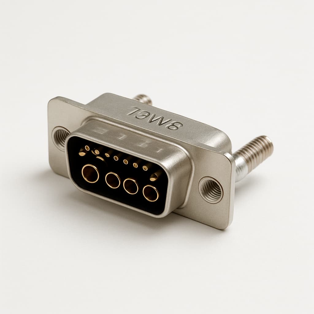 Molex / FCT 1731071308 (FM13W6P-0024) SDR Plug 13W6 — illustrative AI-generated image