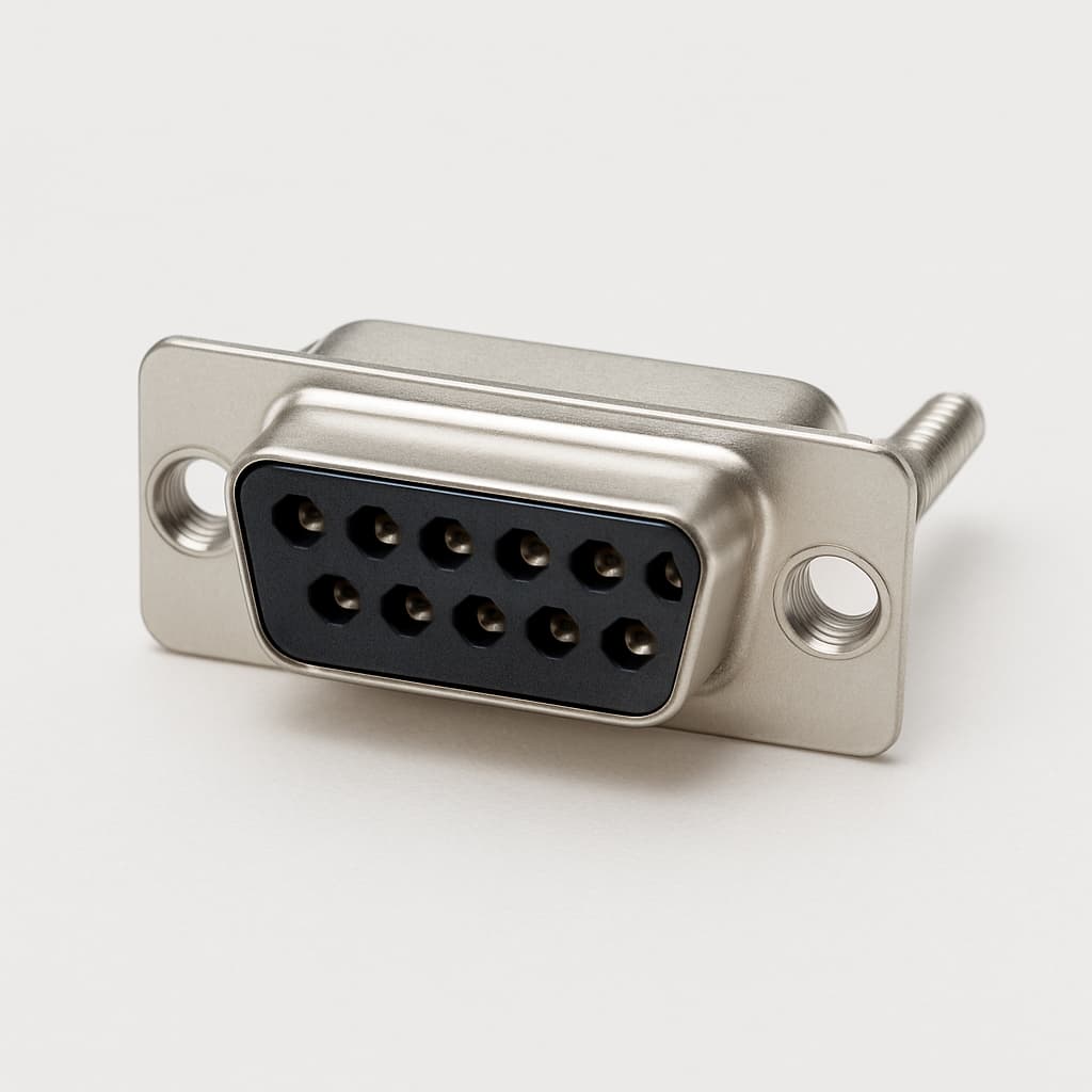 Molex / FCT 1731091723 (FM15S1-1277) D-Sub — illustrative AI-generated image