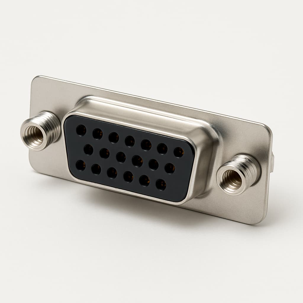 Molex / FCT 1731091733 (FM15S80) D-SUB — illustrative AI-generated image