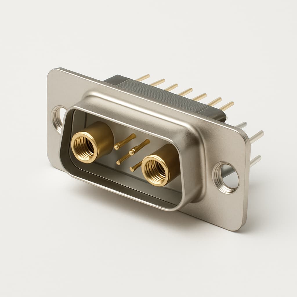 Molex / FCT 1731070533 (FM17W2S5-1225) D-Sub Receptacle 17W2 — illustrative AI-generated image