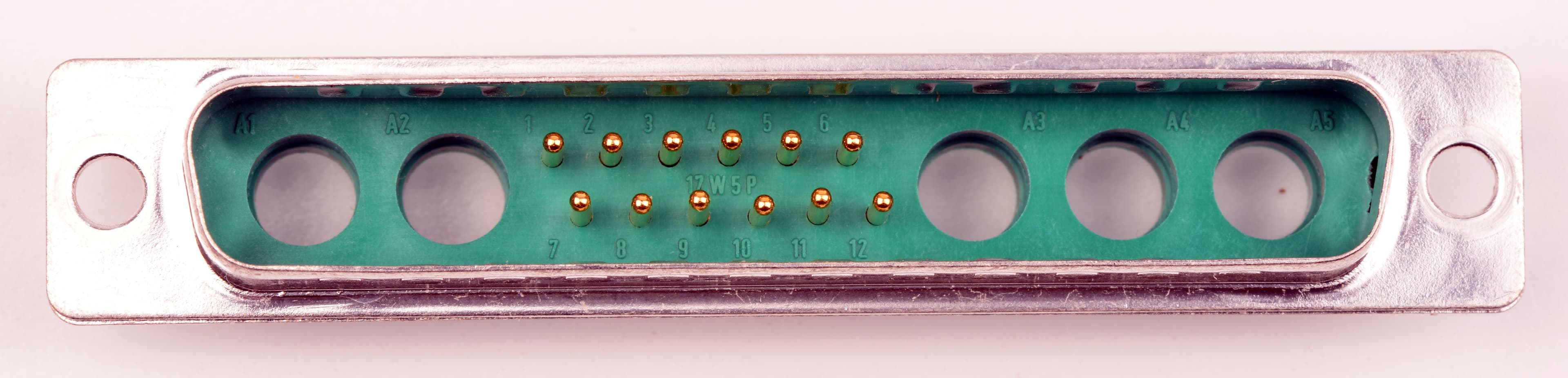 Molex / FCT 1727040019 (FM17W5PA-K120) D-SUB SDR Plug 17W5