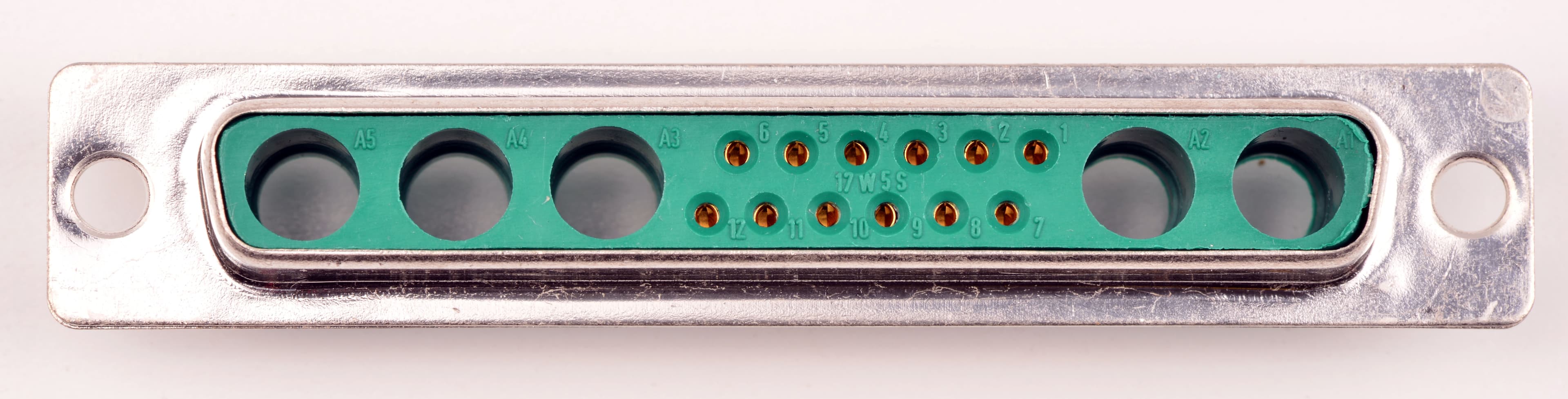 Molex / FCT 1727040020 (FM17W5SA-K121) D-SUB SDR Receptacle 17W5
