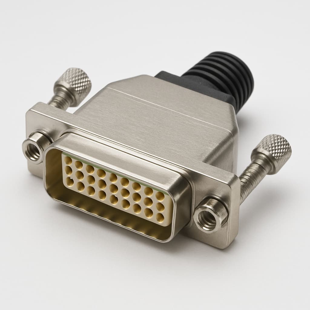 Molex / FCT 1731071297 (FM21WA4P-3770) ML SDR Plug 21WA4 — illustrative AI-generated image