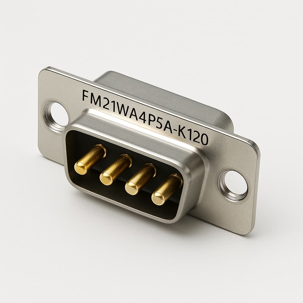 Molex / FCT 1731071291 (FM21WA4P5A-K120) Plug — illustrative AI-generated image