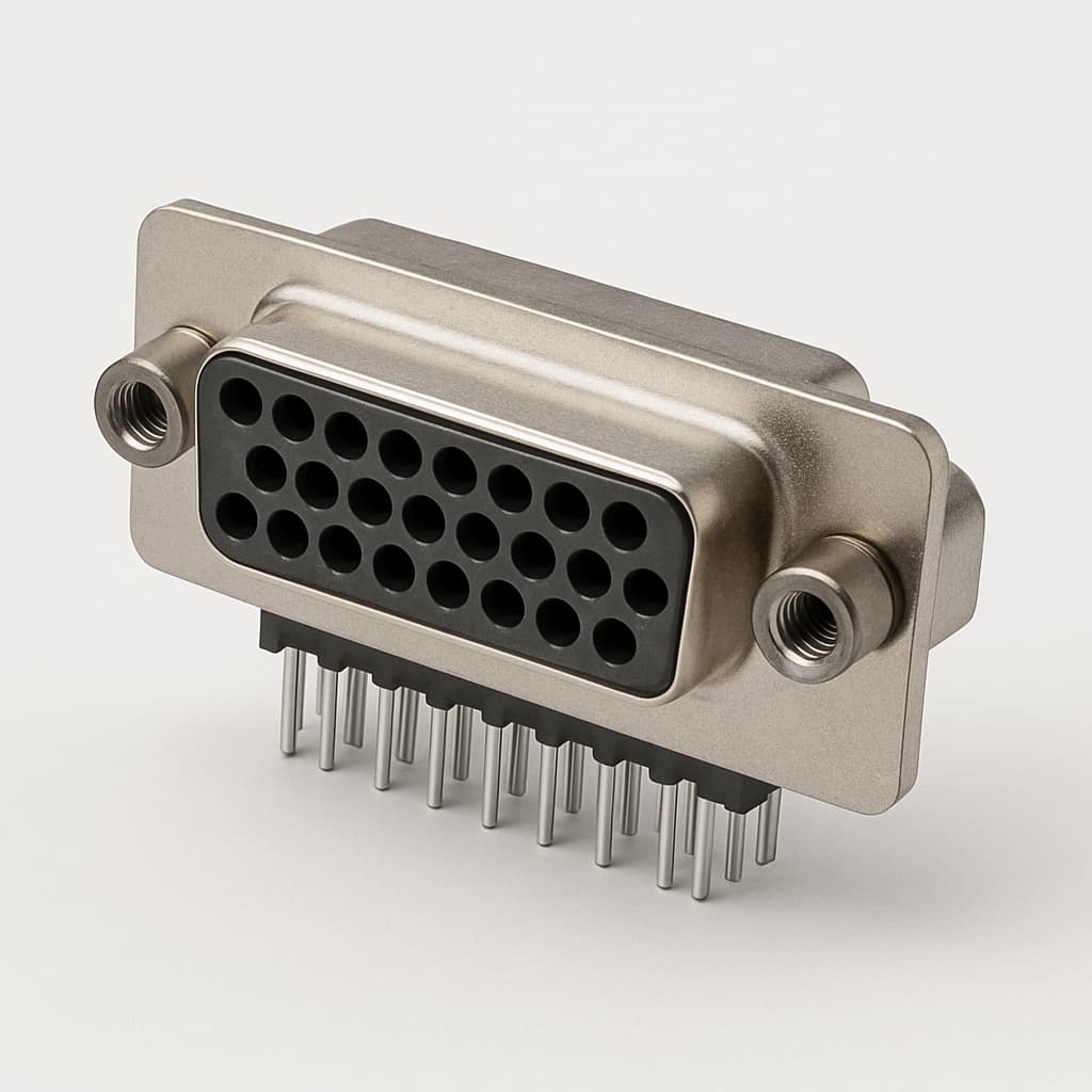 Molex / FCT 1731071289 (FM21WA4S1A-K121) ML STR PC Receptacle 21WA4 — illustrative AI-generated image