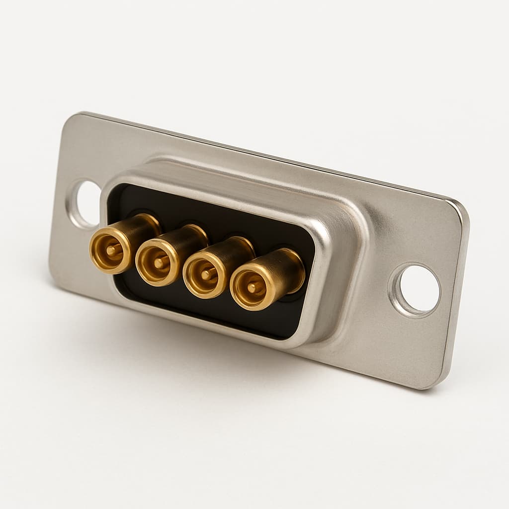 Molex / FCT 1731070626 (FM21WA4S5-1150) D-Sub Receptacle — illustrative AI-generated image