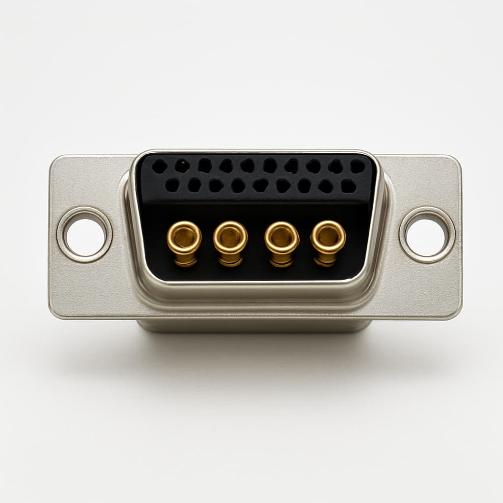 Molex / FCT 1731070660 (FM36W4S22-1480) D-Sub Receptacle 36W4 — illustrative AI-generated image