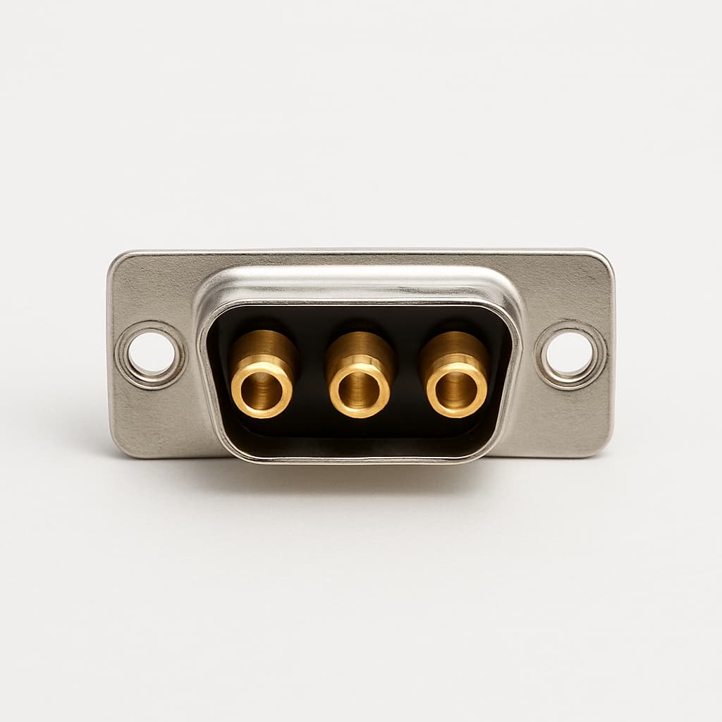 Molex / FCT 1731070657 (FM3W3P-3803) D-Sub Plug 3W3 — illustrative AI-generated image