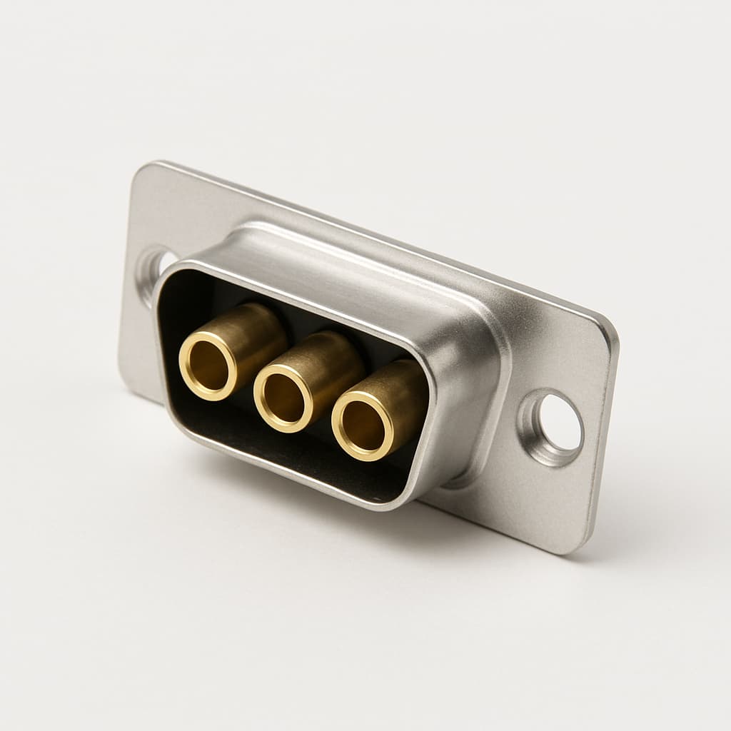 Molex / FCT 1731071310 (FM3W3P-5091) 3W3 Plug — illustrative AI-generated image