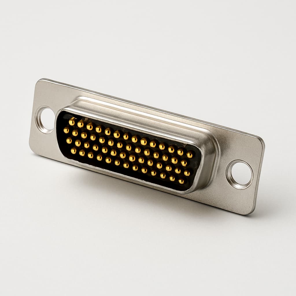 Molex / FCT 1731091765 (FM50P1-1485) D-SUB — illustrative AI-generated image