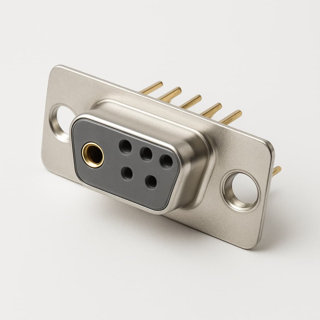 Molex / FCT 1731071285 Receptacle 5W1 — illustrative AI-generated image