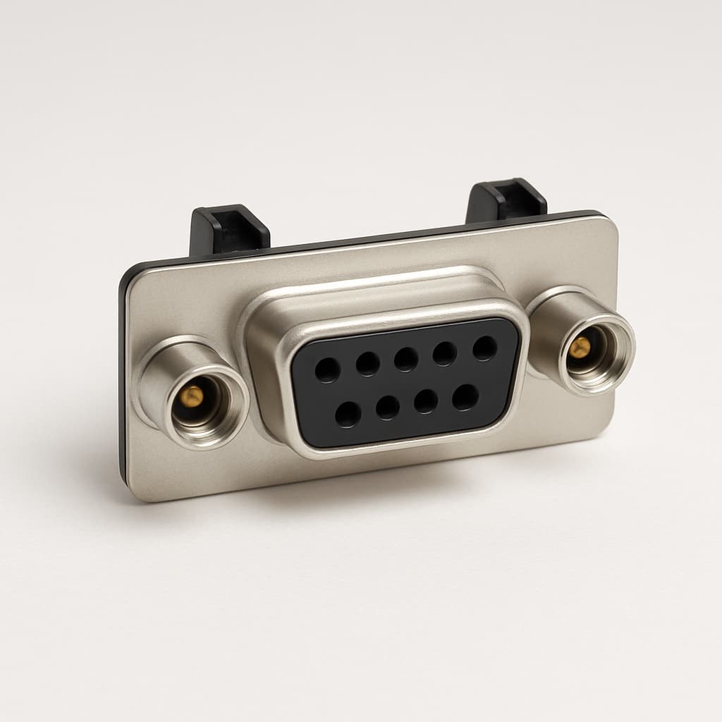 Molex / FCT 1731070672 (FM7W2S1-3924) D-Sub Receptacle — illustrative AI-generated image