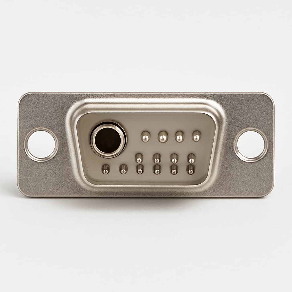 Molex / FCT 1731070509 D-Sub Receptacle 7W2 — illustrative AI-generated image