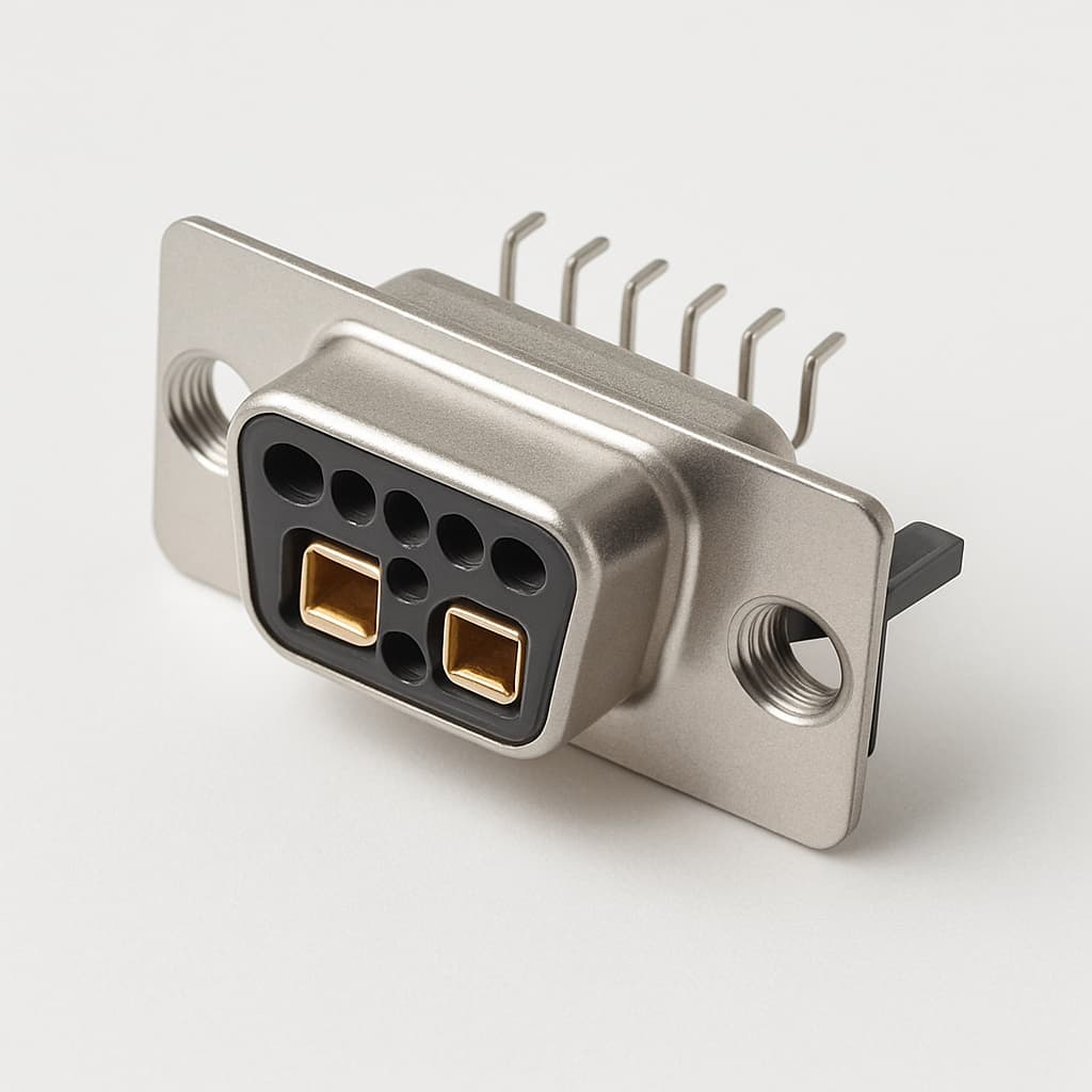 Molex / FCT 1731071279 (FM7W2S5-2125) Receptacle 7W2 — illustrative AI-generated image