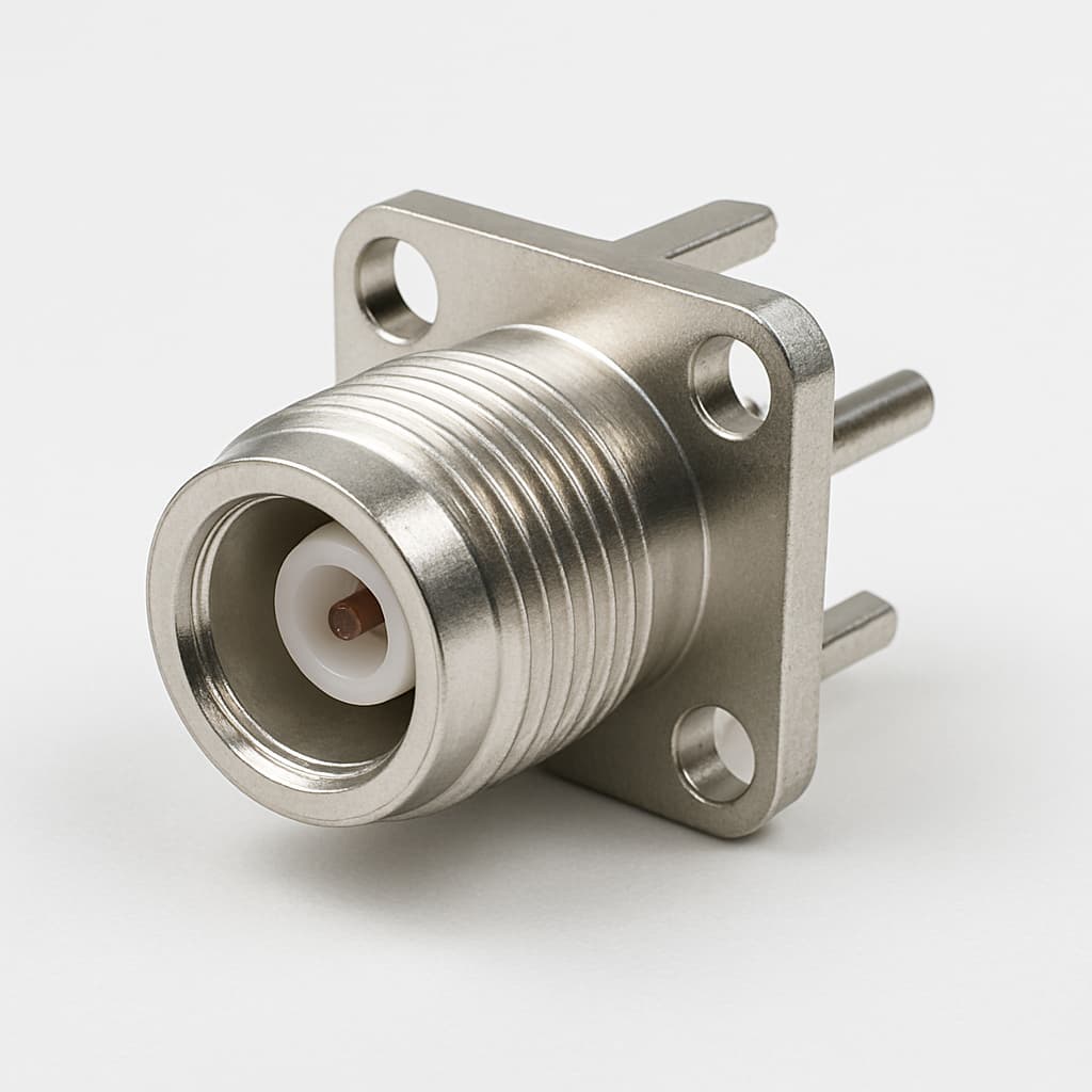 Molex / FCT 1731120545 (FME054S102) 50 OHM Receptacle — illustrative AI-generated image
