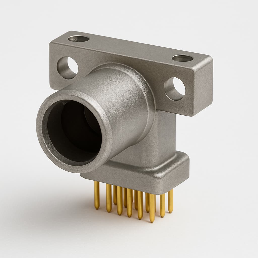 Molex / FCT 1731120144 (FMG007S149KR) HPRC RA Receptacle ID 3 — illustrative AI-generated image