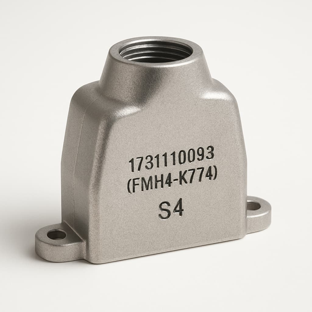 Molex / FCT 1731110093 (FMH4-K774) Hood — illustrative AI-generated image