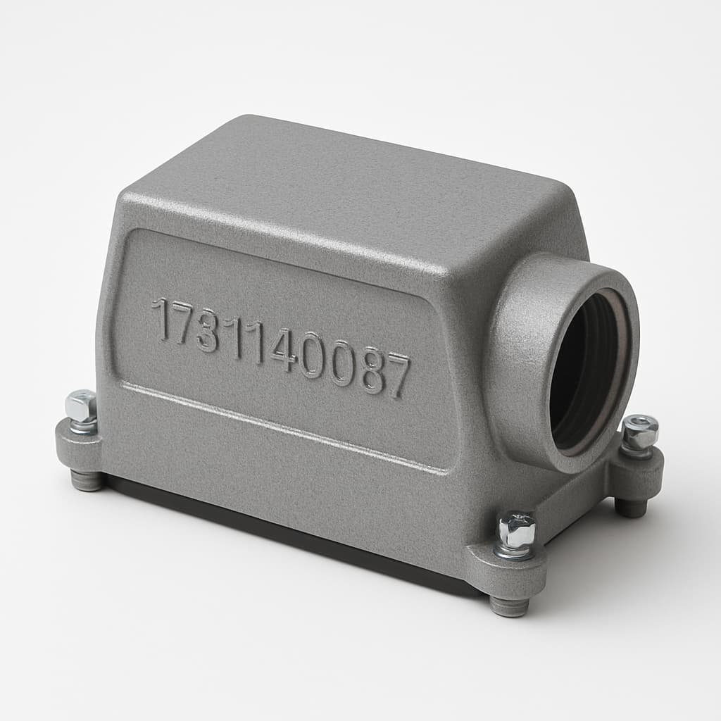 Molex / FCT 1731140087 (FMK3G-17W2PA-5937) Hood Kit — illustrative AI-generated image