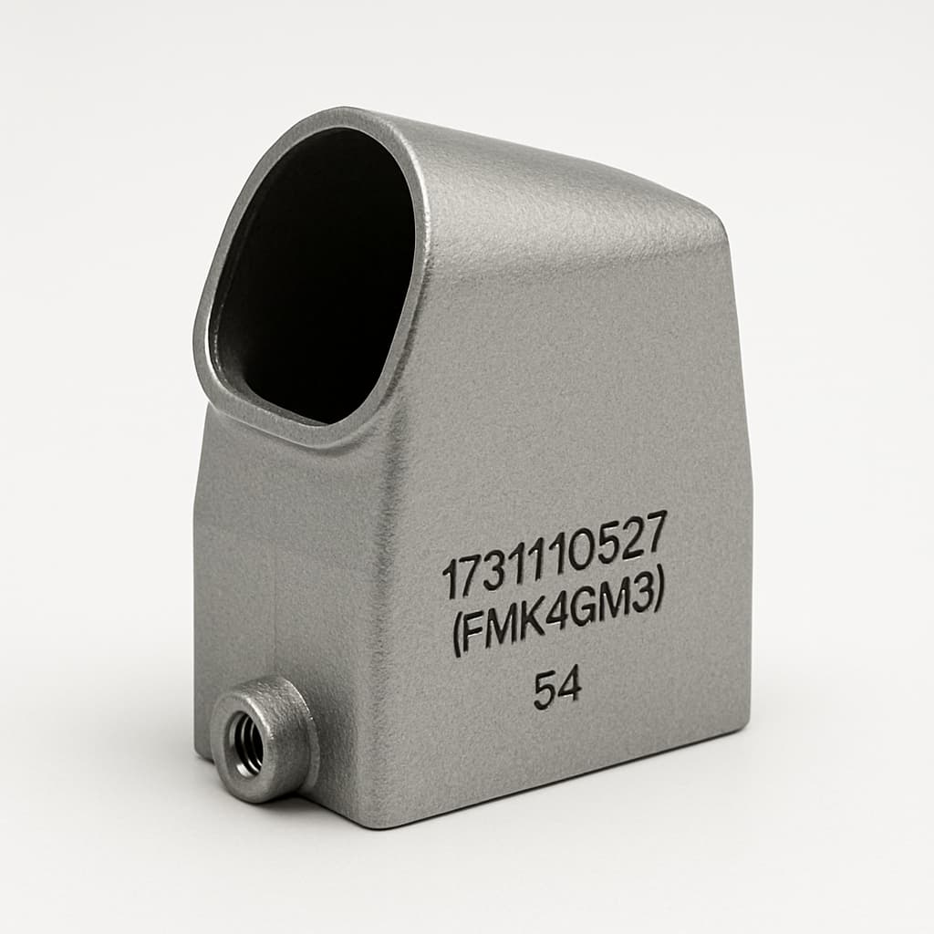 Molex / FCT 1731110527 (FMK4GM3) Hood — illustrative AI-generated image