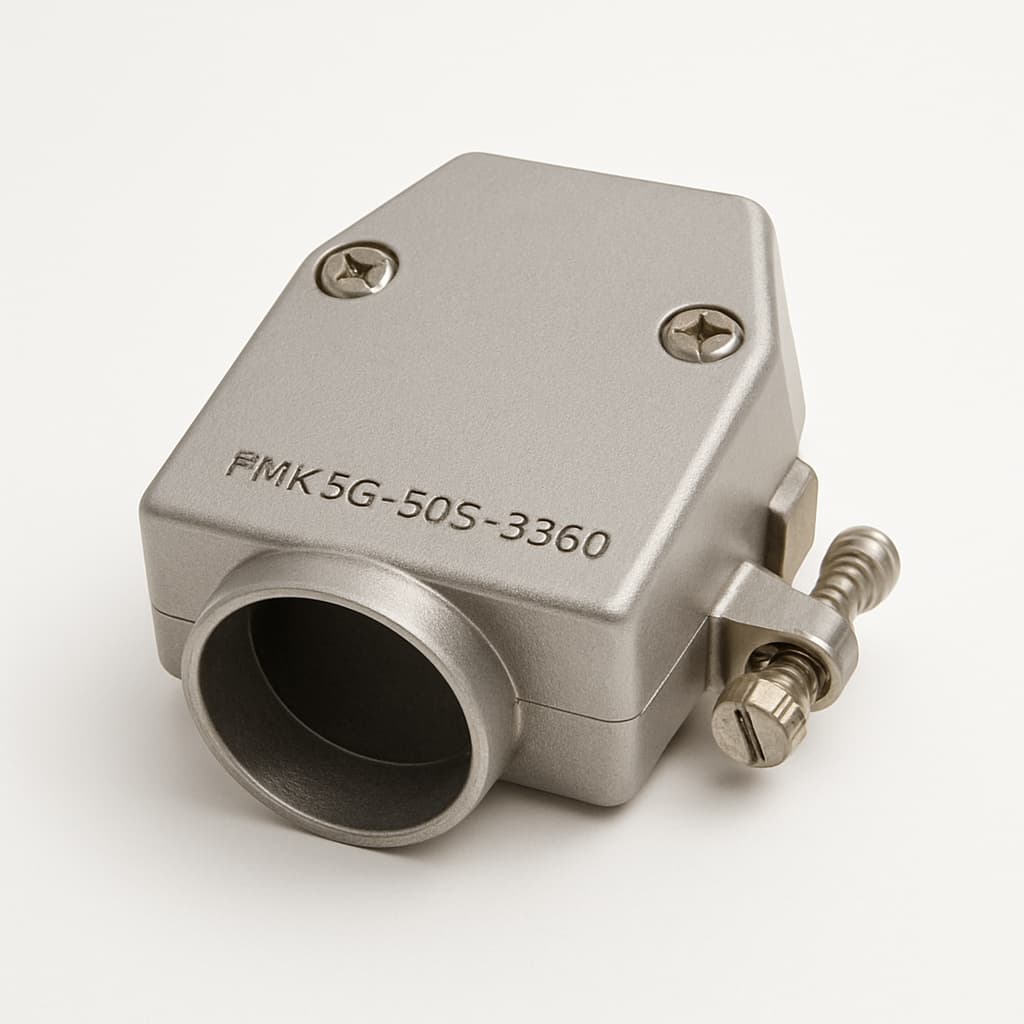 Molex / FCT 1731140375 (FMK5G-50S-3360) Hood Kit — illustrative AI-generated image