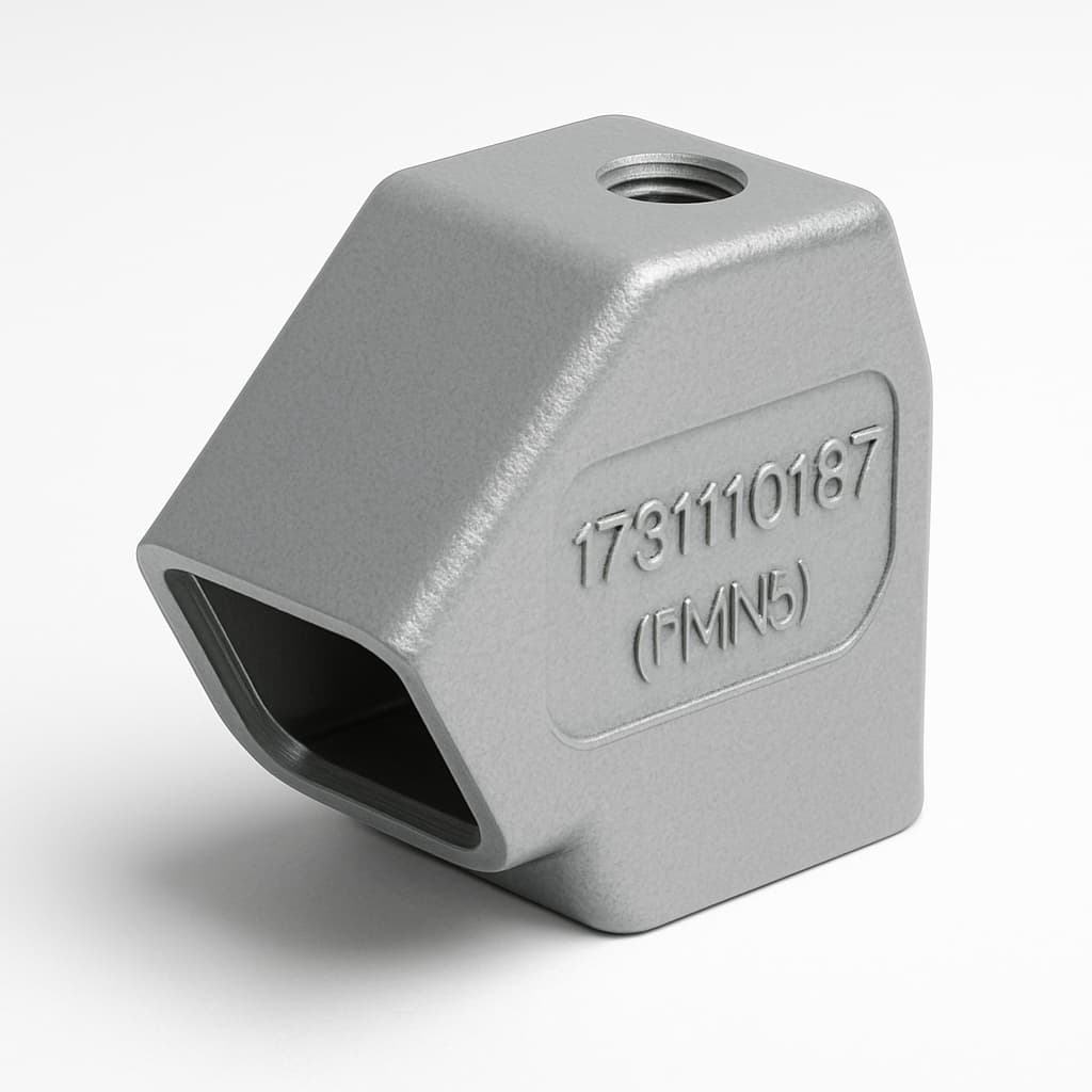 Molex / FCT 1731110187 (FMN5) Hood S1 20 DEG — illustrative AI-generated image