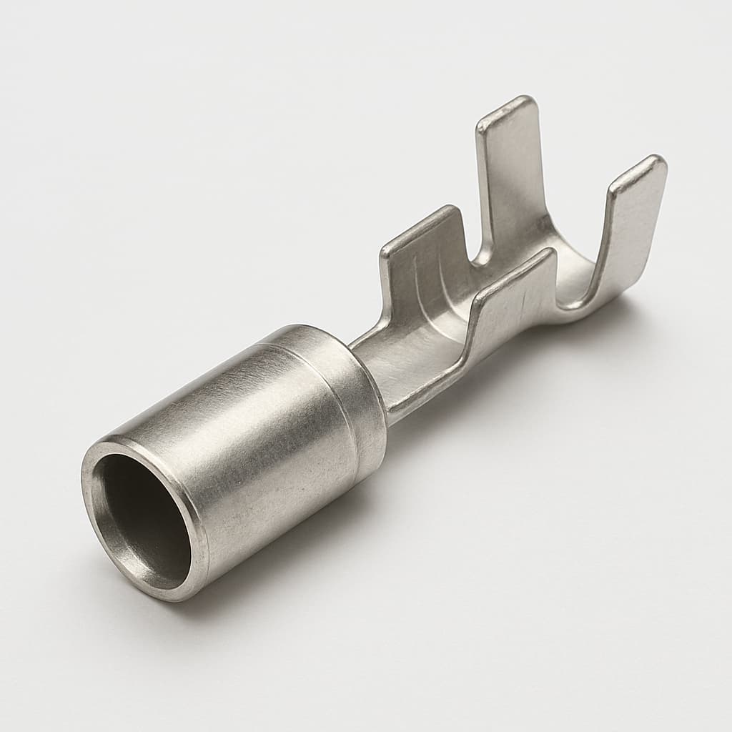 Molex / FCT 1731120150 (FMP007P204) plug terminal — illustrative AI-generated image