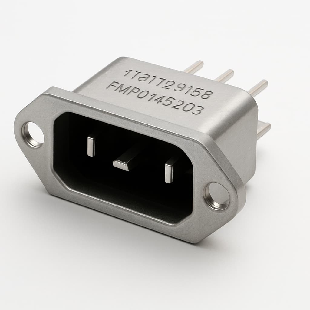 Molex / FCT 1731120158 (FMP014S203) PC Receptacle, 20 AMP — illustrative AI-generated image