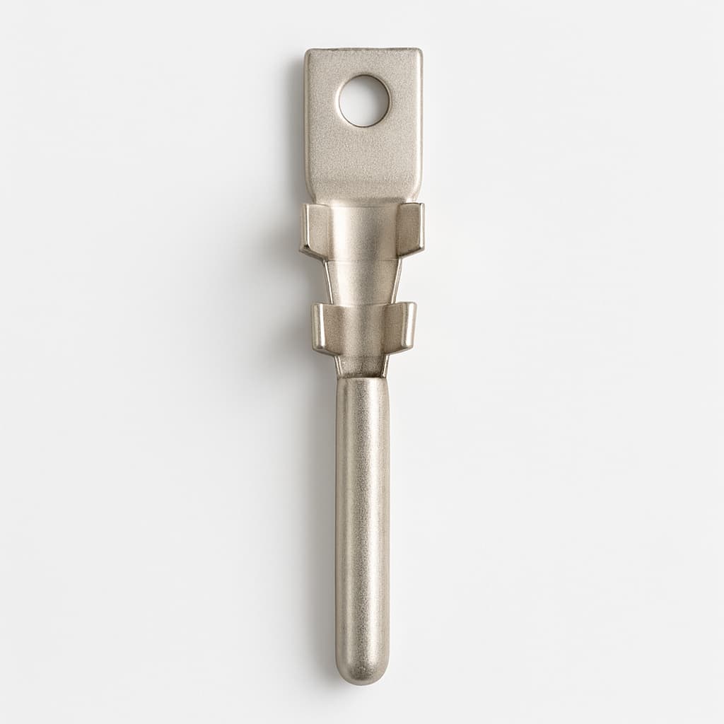 Molex / FCT 1731120392 (FMP062P104) 20 AMP PC Plug Terminal — illustrative AI-generated image