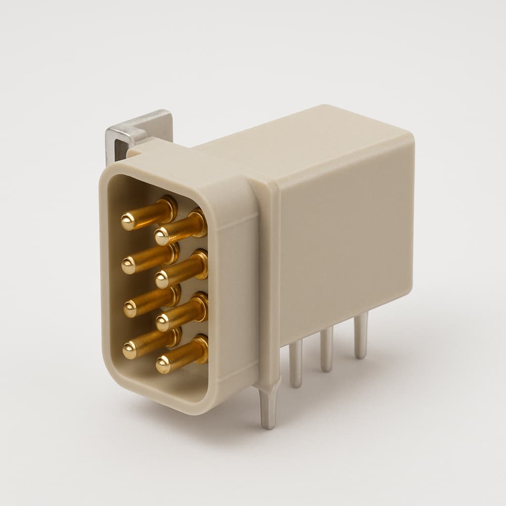 Molex / FCT 1731121000 (FMP139P104) 40 AMP DIN PC Plug — illustrative AI-generated image