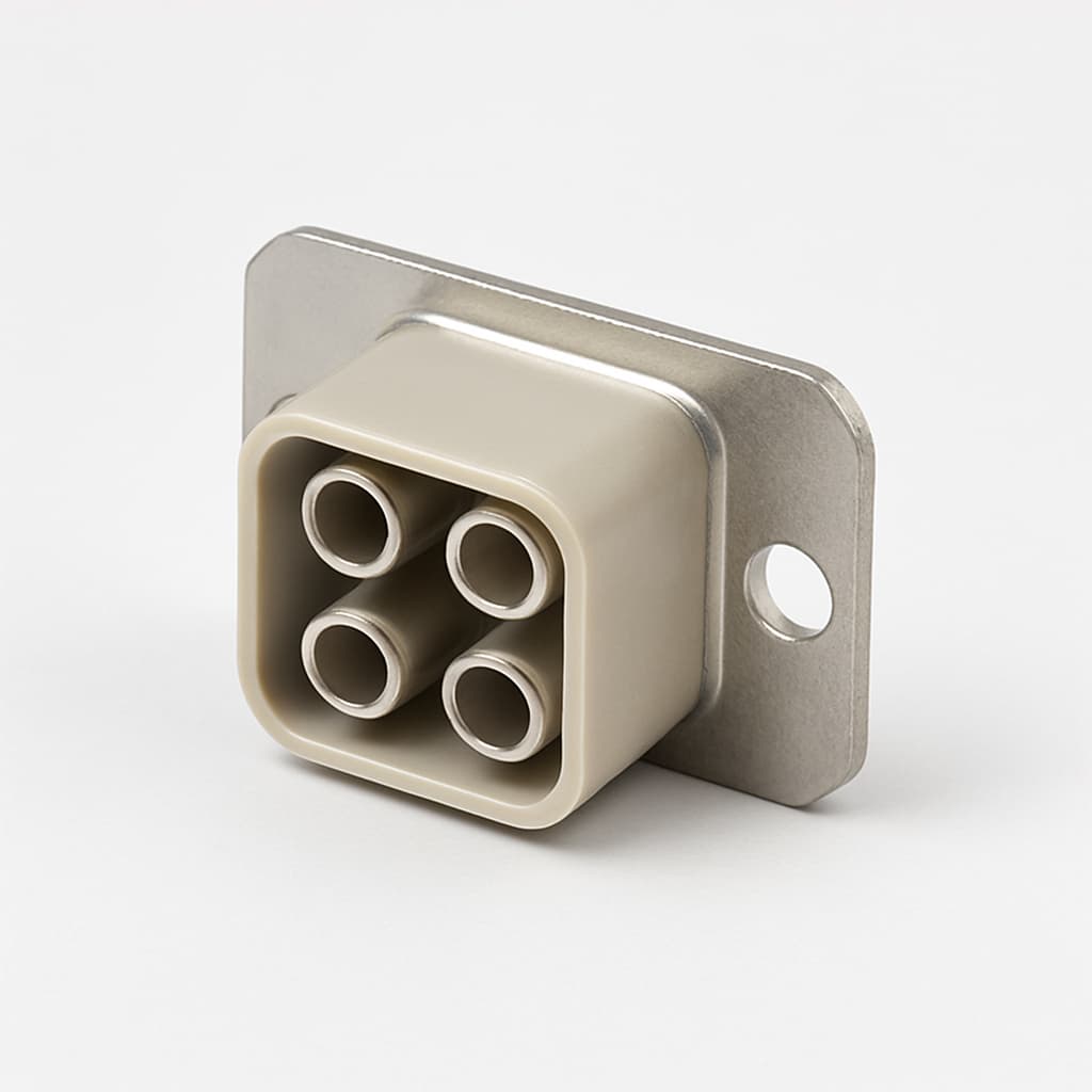 Molex / FCT 1731121120 (FMP224S115) HPWR Receptacle, 20 AMP — illustrative AI-generated image
