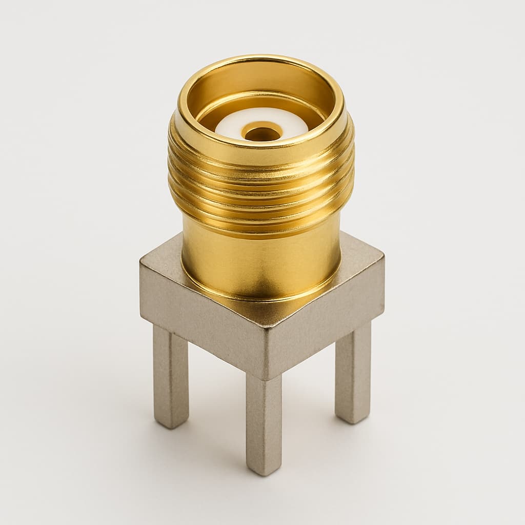 Molex / FCT 1731120185 (FMS026S102) Receptacle, 50 OHM — illustrative AI-generated image