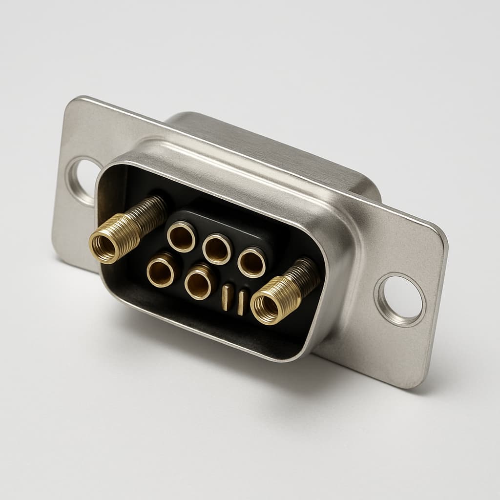 Molex / FCT 1731070132 (FMT13W6PA-K120) D-Sub 13W6 Connector — illustrative AI-generated image