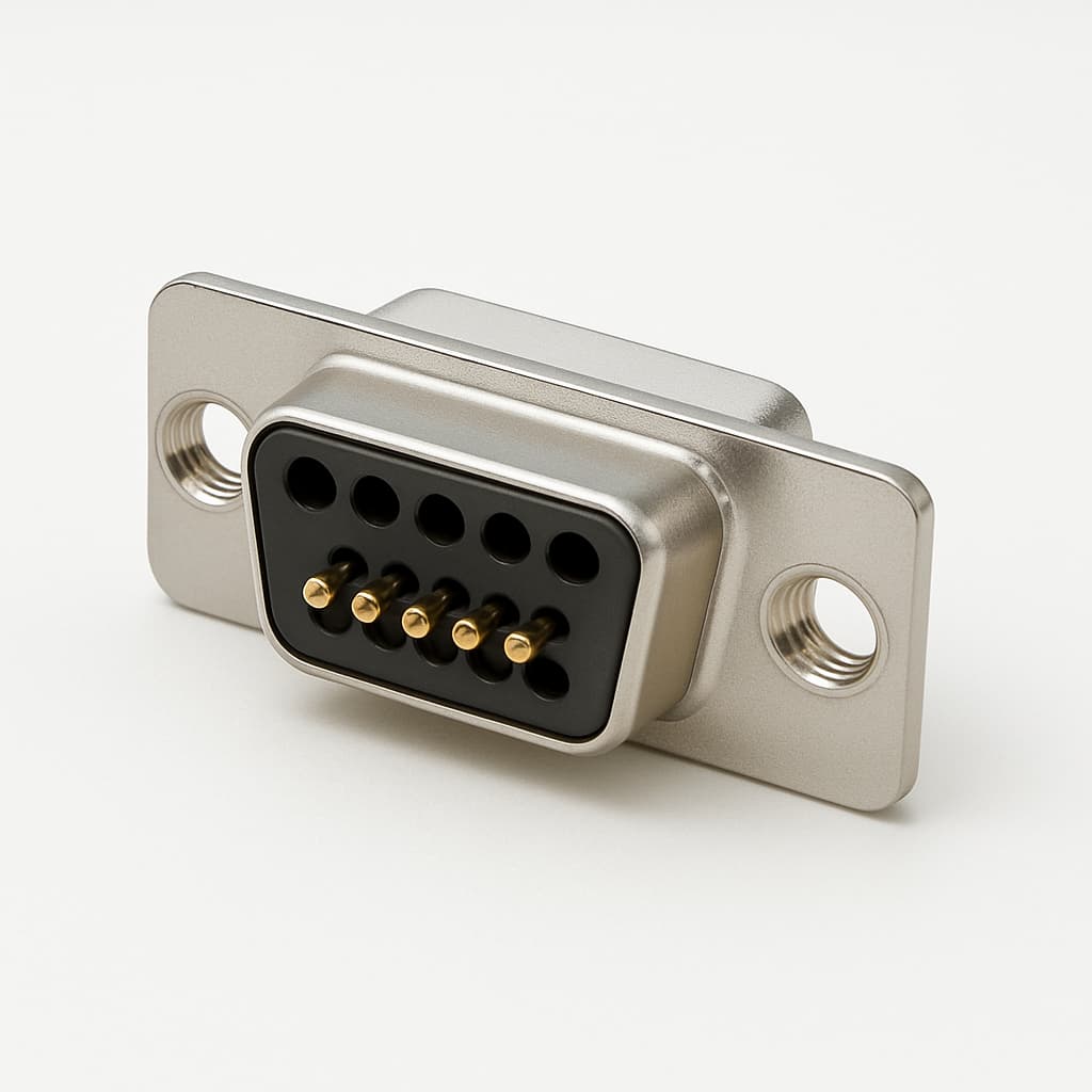 Molex / FCT 1731070147 (FMT13W6SA-K121) D-Sub 13W6 Connector — illustrative AI-generated image
