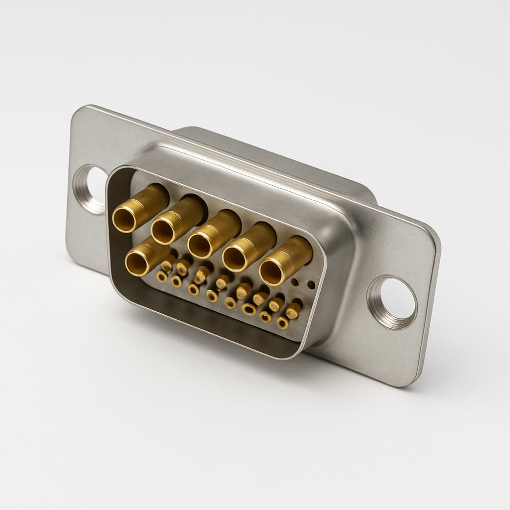 Molex / FCT 1731070149 (FMT21WA4SA-K121) D-SUB Connector — illustrative AI-generated image