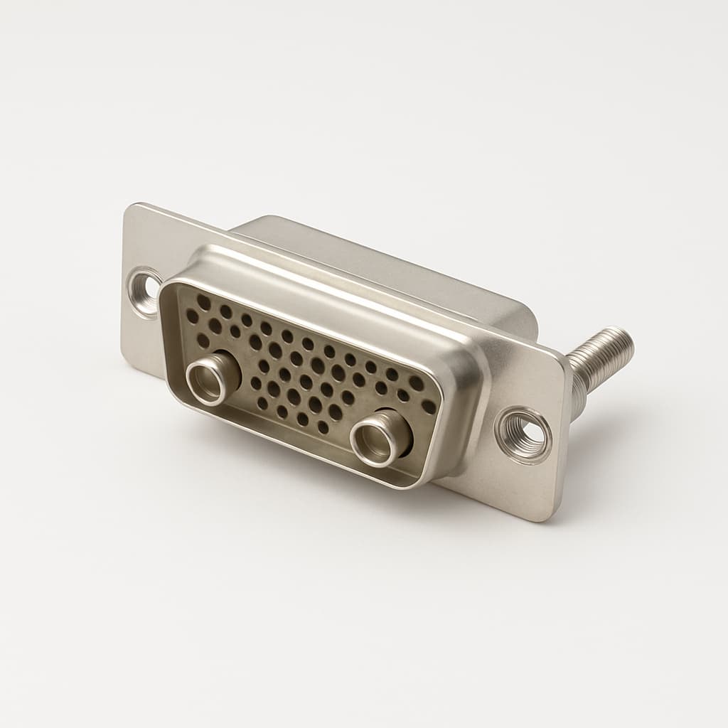 Molex / FCT 1731070151 (FMT27W2SA-K121) D-Sub Connector — illustrative AI-generated image