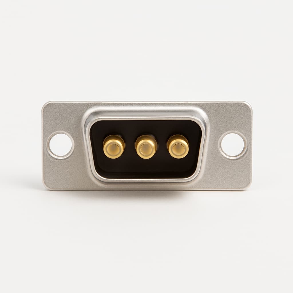 Molex / FCT 1731070164 (FMT3W3S-K121) D-Sub 3W3 Connector — illustrative AI-generated image