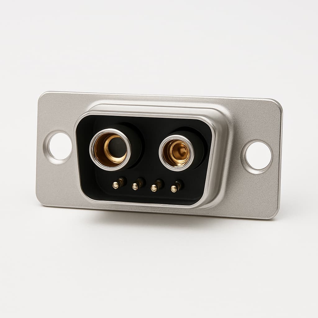 Molex / FCT 1731070141 (FMT7W2SA-K121) D-Sub SDR 7W2 — illustrative AI-generated image