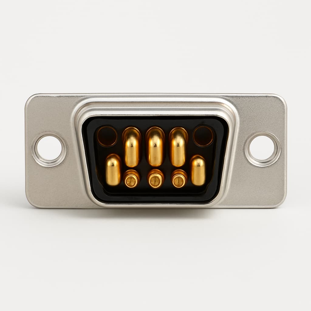 Molex / FCT 1731070160 (FMT8W8P-K120) D-Sub 8W8 Connector — illustrative AI-generated image