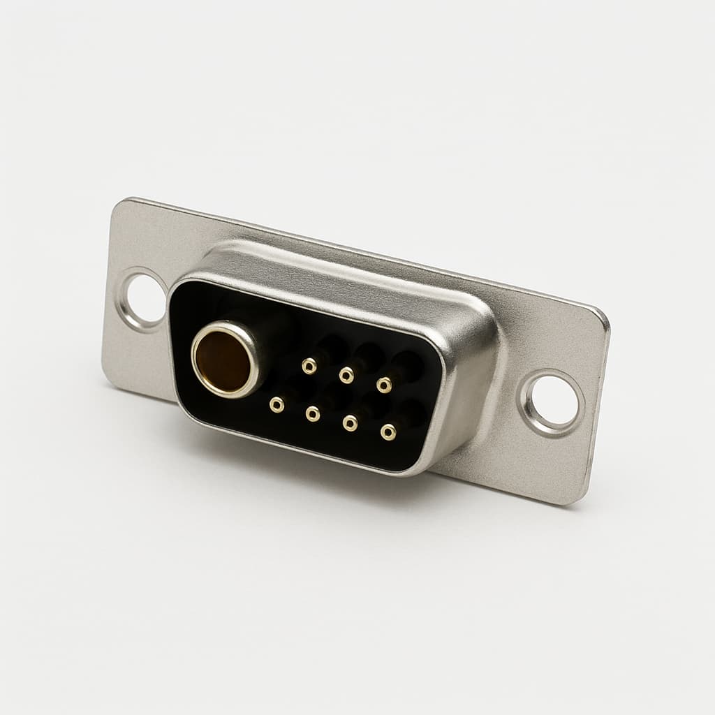 Molex / FCT 1731070552 (FMW7W2S-K121) D-Sub Receptacle 7W2 — illustrative AI-generated image
