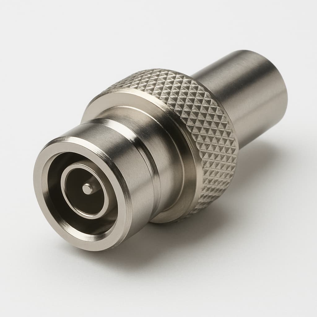 Molex / FCT 1731121088 (FMX006P202) 50 Ohm Plug — illustrative AI-generated image