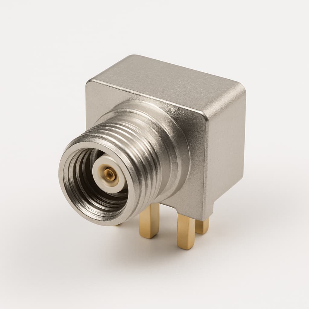 Molex / FCT 1731120313 (FMX089S102) SDR Receptacle 50 OHM — illustrative AI-generated image