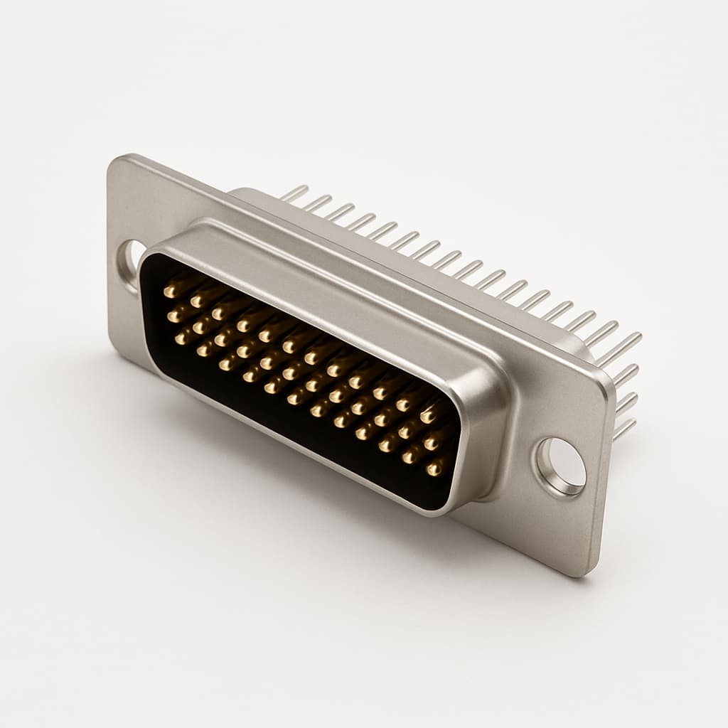 Molex / FCT 1731091778 (FMZ37P1) D-SUB Connector — illustrative AI-generated image