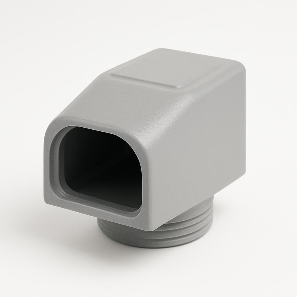 Molex / FCT 1731110504 (FPHGR-1AM3E) Hood — illustrative AI-generated image
