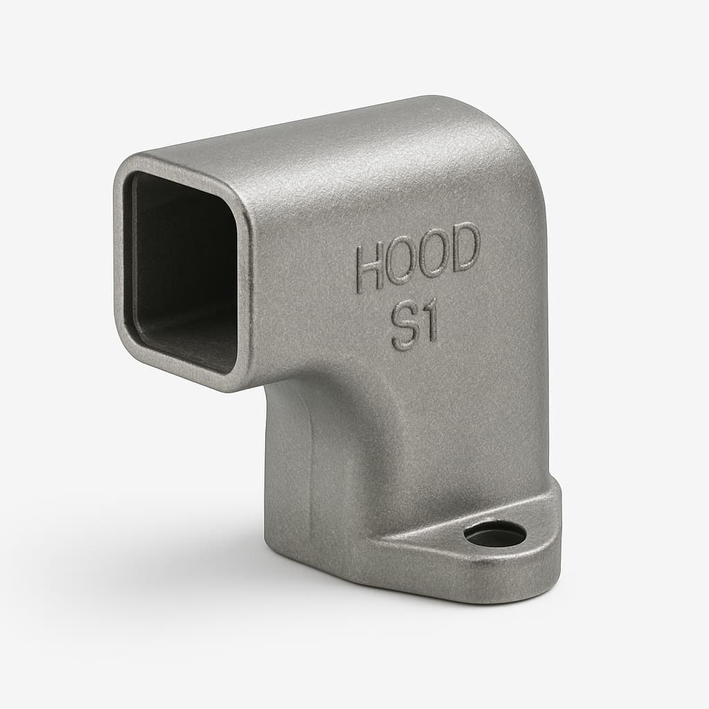 Molex / FCT 1731110143 (FPHGR-1ARE) connector hood — illustrative AI-generated image