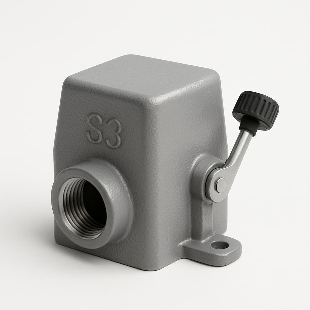 Molex / FCT 1731110506 (FPHGR-3AM3E) Hood — illustrative AI-generated image