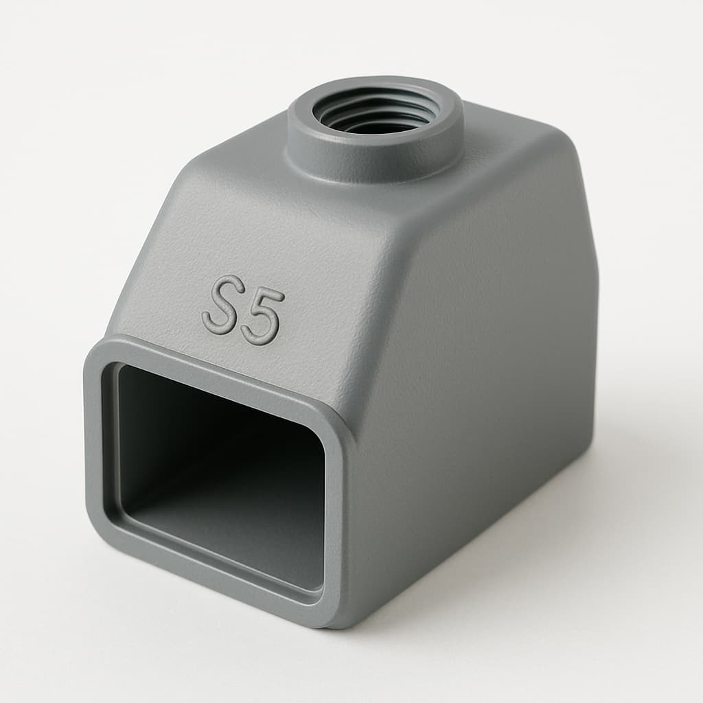 Molex / FCT 1731110142 (FPHGR-5RE) Hood — illustrative AI-generated image