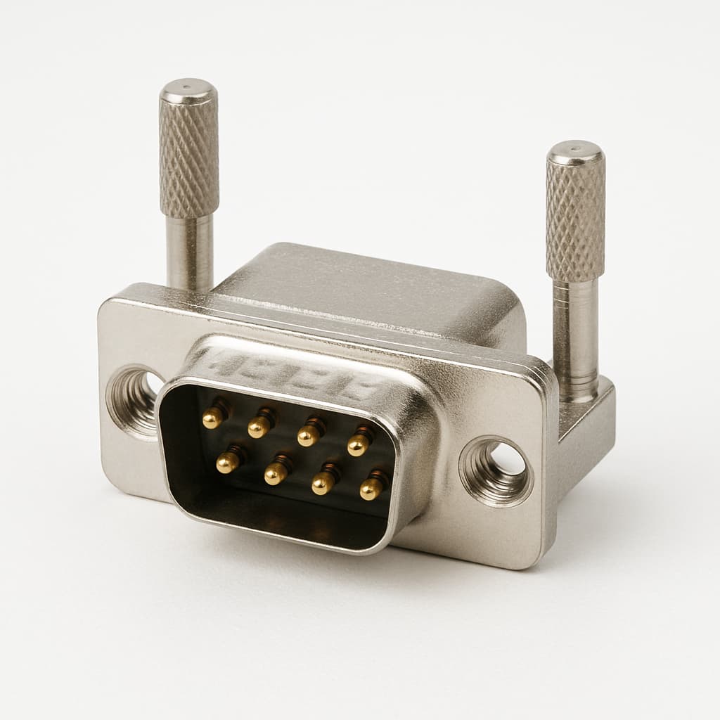 Molex / FCT 1731090609 (FT09P1G1) D-Sub Plug — illustrative AI-generated image