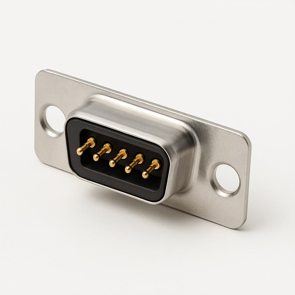 Molex / FCT 1731090094 (FT09S0G1) D-SUB SDR Receptacle — illustrative AI-generated image